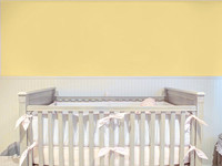 Amelia Plain Yellow Wallpaper 45980