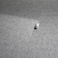 Arthouse Linen Texture Mid Grey 676007