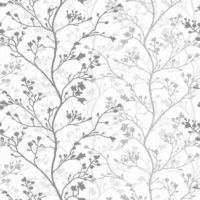 Super Fresco Gypsophilia Silver Glitter 104801