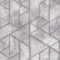 Lutece Geometric Tile Grey 11180709