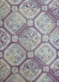 Lutece Rustic Tile Red Wallpaper 51170410