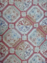 Lutece Rustic Tile Russet Wallpaper 51170420