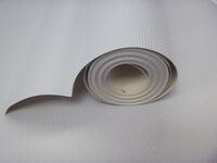 Plain Platinum Grey Textured Vinyl 51175709