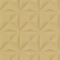 Lutece 3D Geometric Mustard Yellow 51176602