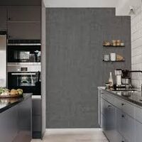 Plain Storm Grey Thick Wallpaper 51163409