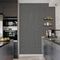 grey kitchen wall